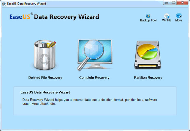 EASEUS Data Recovery Wizard latest version