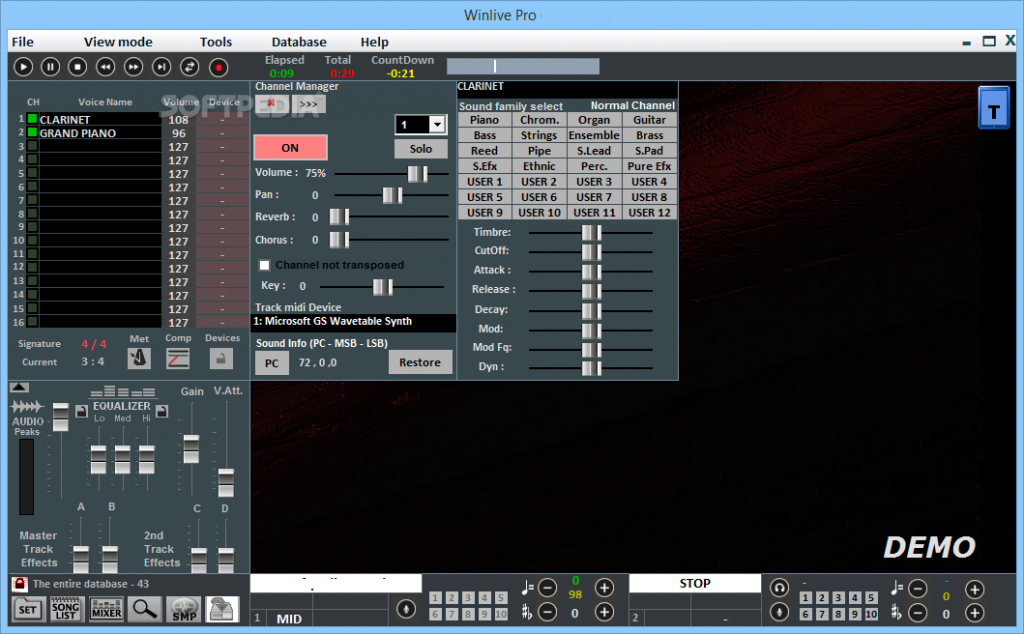 WinLive Pro Synth latest version