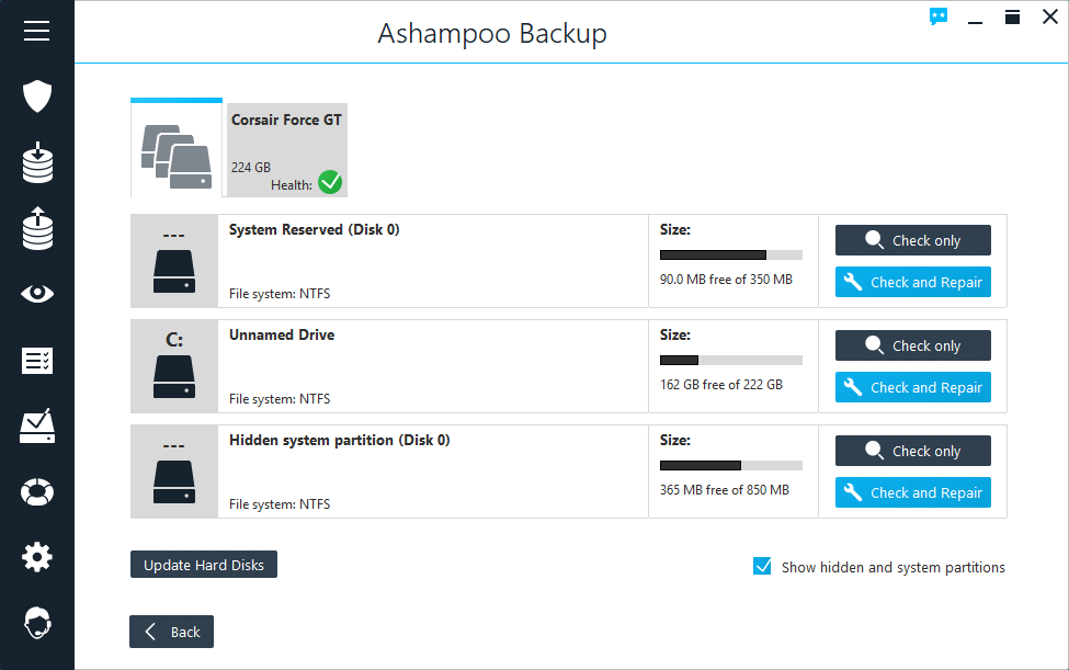 Ashampoo Backup Pro 17.08 download the new for mac