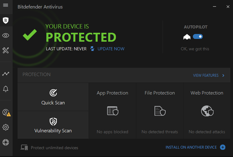 Bitdefender Antivirus windows
