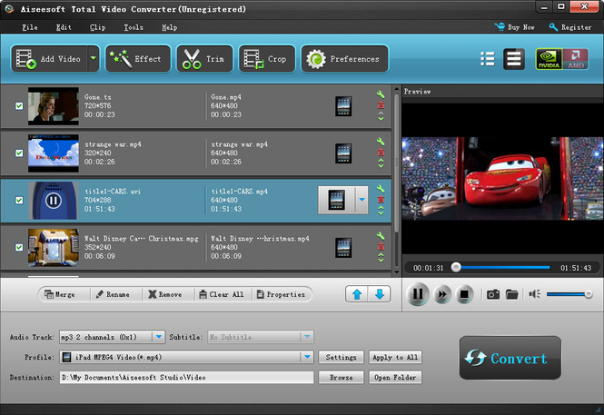 Aiseesoft Total Video Converter latest version