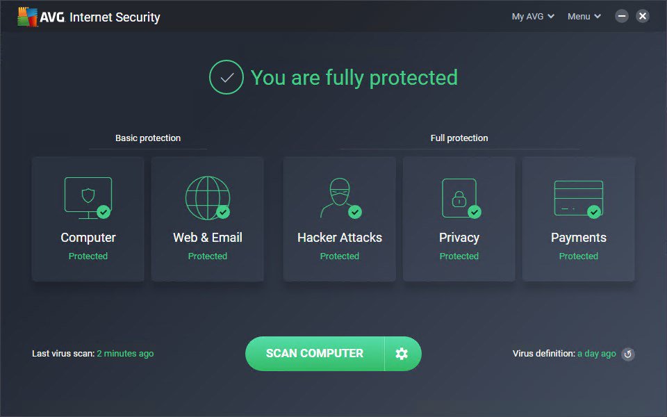 AVG Internet Security latest version
