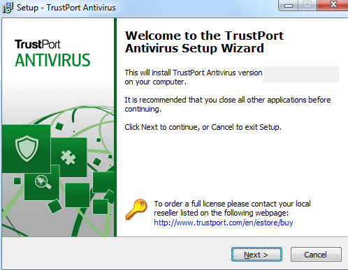 TrustPort Antivirus windows