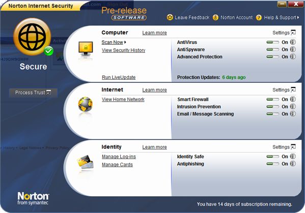 Norton Internet Security latest version